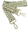 Verstellbarer Schultergurt für Taschen Armee Grün, Taschengurte zum Wechseln, Taschengurt Breit mit Karabiner Gold, 80-130 cm Tragegurt Tasche für Damen Schulterriemen, Handtasche, 3.8cm, *04
