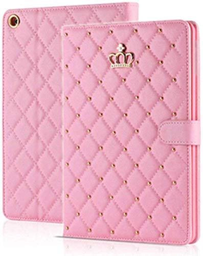 Changjia iPad 9.7 Inch Case, Pink: PU Leather, Auto Sleep/Wake, Kickstand, Shockproof, Everyday Use