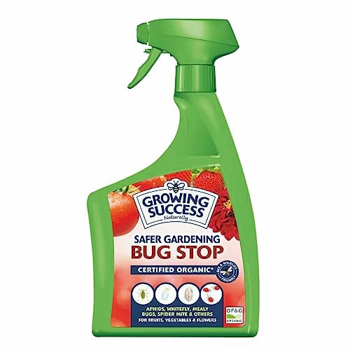 800ml Bug Stop Spray, for Plants to Help Protects Your Plants for 2 Weeks – Bug Killer Spray for Indoor & Outdoor