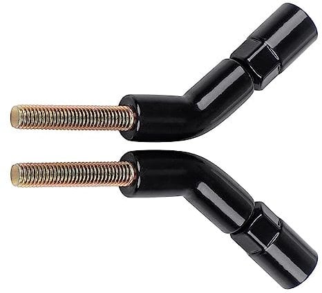 Baceyong 1pc Motorcycle Handlebar Rear View Side Mirror Stem Extenders, Motorbike Side Mirror Stem Extenders Compatible with Harley Sportster X883 1200 Iron 883
