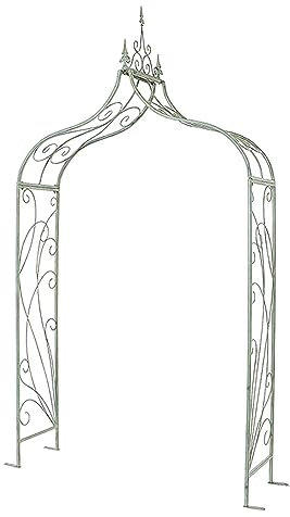 Gartenlaube, Rankgitter, Gartenbogen und Pfähle Aus Metall für Kletterpflanzen, Rosenranken, Lauben und Rankgitter, Pergola für Rasen, Terrasse, Hochzeit, Brautparty, Dekoration