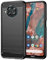 Jhxtech Hülle für Nokia X10 Hülle, Nokia X20 TA-1332 TA-1341 Hülle, Ultra Slim Handyhülle mit stoßdämpfender Kohlefaser-TPU-Gummi-Schutzhülle für Nokia X10/X20 Schwarz