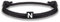 GD GOOD.designs Armband mit Buchstabe N| Verstellbares Partnerarmband (14cm - 25cm) mit schwarz geflochtenen Seil - Geschenk für Sie und Ihn