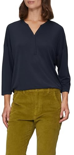 s.Oliver Blusenshirt aus fließendem Modalmix
