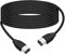 RIIEYOCA Câble Adaptateur Firewire IEEE 1394 6 broches vers 6 broches Mâle 1,8 m pour Appareil Photo Numérique, Caméscope, Ordinateur Portable, DV, Noir (6 vers 6)