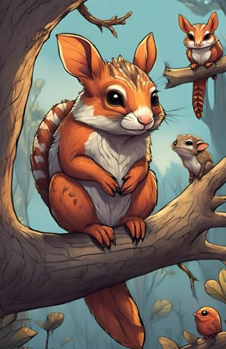 Lined Paper Notebook Fantastic animals and beasts: A5 96-page, Animals and Lines: A Fantastic animals Inspired for school and studies