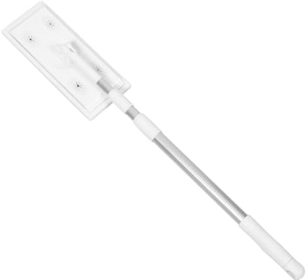 HAPINARY Electrostatic Dust Collector Mop Section Telescopic Rod Floor Wipes for Home Cleaning Thread Flat Mop for Dust Removal