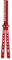 Comb Trainer Stainless Steel Unsharpened Slice Butterfly Training Comb for Beginner Red, Butterfly Training Comb