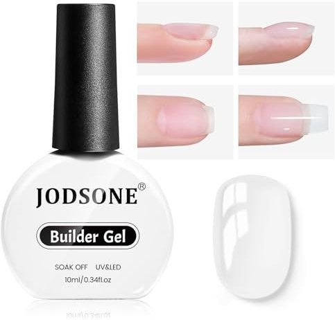 JODSONE 10 ML Builder Gel Nail Set Building Nail for Nail Apex and Extension Strengthener Hard Need to Cured By Nail Lamp