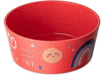 Koziol CONNECT BOWL 0,4 DREAMS Schale 400 ml | für Kinder ab 6 Monate | für Müsli, Obst, Snacks | biozirkulärer Kunststoff, bruchfest, stapelbar, spülmaschinengeeignet (organic coral red)