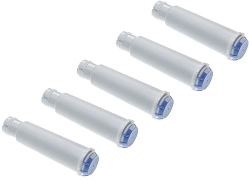 vhbw 5x Wasserfilter Filter kompatibel mit Neff C7660N1GB, C7660N0, C7660N1, C7660N0GB Kaffeevollautomat, Espressomaschine Weiß