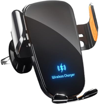 Genérico Car Phone Mount Charger, 360 Adjustable Stand Holder, 3.15in Air Vent Station, Non-Slip Fast Charging, Compatible Device Set for Most Smartphones, Driving, Traveling