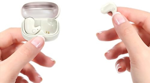 Schlaf Mini Kopfhörer Schlafkopfhörer Seitenschläfer in Ear Kopfhörer zum schlafen Ohrstöpsel für kleine Ohren unsichtbar Inear-Kopfhörer Bluetooth Noise Cancelling kabellos Earbuds Sleep Headphones