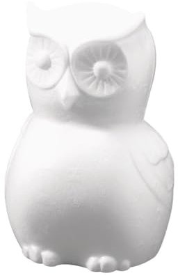 Rayher 3348300 Styropor-Eule, 22 cm