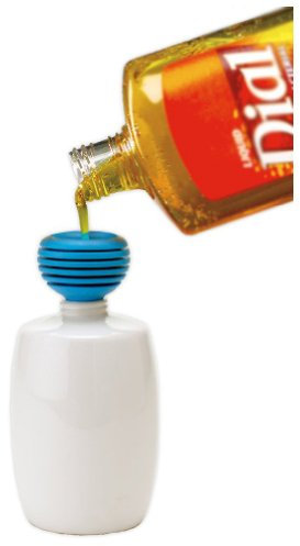 Jokari 519049 Bottle Easy Funnel, Plastic, Blue