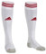 adidas Herren Stutzen Adisocks 12 Fußballsocken,Weiß (White/University Red), 37-39