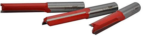 3 x Freud Pro 12.7 x 50mm x 1/2 Worktop Router Cutters 12-12850 F03FR03268
