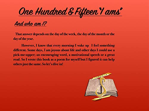 One Hundred & Fifteen I Ams (English Edition)
