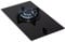 SIA GHG101BL 30cm Black Single Burner Gas on Glass Domino Hob With LPG Kit & FFD