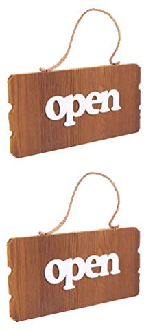 2st Liste Der Holzhäuser Öffnungszeiten Türschild Wohnkultur Türschild Aus Holz Türschild Öffnen Geschlossene Schilder Für Unternehmen Hausschmuck Hölzern Büro Suite Abgeschlossen