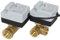Rohrverbindungsstücke Messing motorisiertes Kugelhahn 3-draht zwei steuerer elektrischer Stellantrieb 3 Wege / 2 Way dn15 dn20 dn25 dn32 dn40 mit manueller schalter Gasanschluss