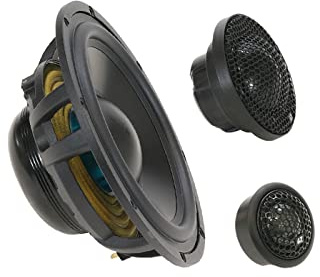 Ground Zero GZUC 165.3SQ-ACT - 16,5 cm Komponenten-Lautsprecher mit 250 Watt (RMS: 140 Watt)