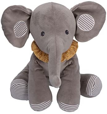 Sterntaler Plüschtier, Unisex, Baby, Elefant, Eddy, Grau