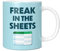 Mug Monster Freak in The Sheets ExcelTasse, lustiges TabellenGeschenk für Buchhalter – KeramikKaffeetasse, Geschenk für Männer oder Frauen, extra große und riesige Tasse erhältlich, 590 ml weiße