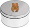 Mr. & Mrs. Panda Blechdose rund Bär Honig - Geschenk, Lunchbox, Verliebte, Teddy, Freund, Vorratsdosen mit Deckel, Blechdosen mit Deckel,