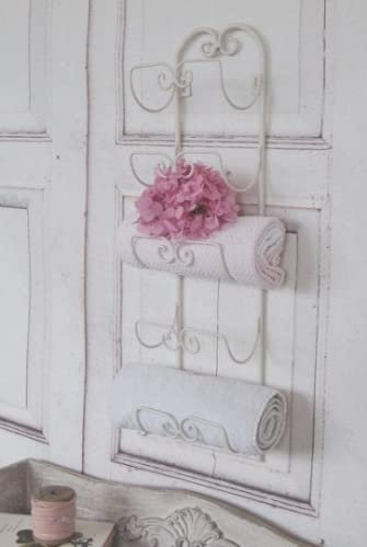 windschief-living Handtuchhalter CLOE im traumhaften Antique Shabby Chic