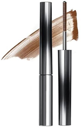 Judy Doll Mascara, Judydoll Mascara, Judydoll - 3D Curling Eyelash Iron Mascara, Judy Doll Iron Brush Mascara, Washable Extra Slim Metal Mascara, Bristleless Mascara (Brown)