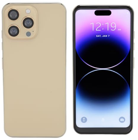 I15 Pro Max Smartphone,4G Dual SIM Smartphone,6GB RAM/ROM 128GB,Unlocked Mobile Phones, 6.6 inch Display,Dual Camera 5GWIFI Smartphone,Android 13,Face Unlock,BT,FM,GPS (GB Plug)