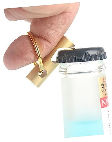 PRETYZOOM 2piezas Abridor De Botellas Compacto Para Exteriores Resistente y Seguro