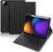 Funda con Teclado para Xiaomi Pad 7/ Pad 7 Pro 11.2 2025, Teclado Xiaomi Pad 7/7 Pro, Bluetooth Español Ñ Teclado, Funda Protectora para Teclado Extraíble con Portalápices para Xiaomi Pad 7(Negro)