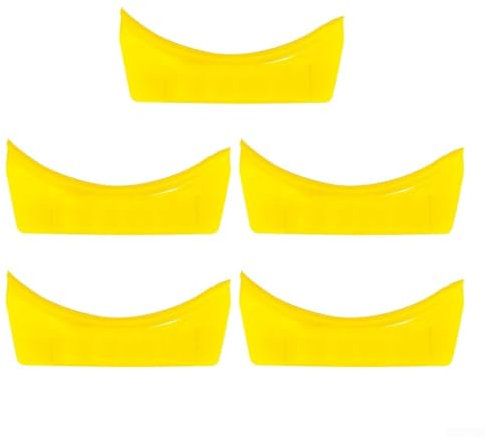 Besttoolifes Lot de 5 becs à peinture multifonctions, design anti-gouttes, porte-pinceau et essuie-glace, accessoires de peinture pour pots de 1 gallon et quart (1 pièce)