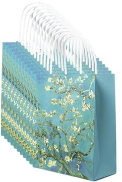 Papiertüten Mit Henkel 10pcs Paper Bags Bags, 8.3x5.9x3.1In, Shopping Bag, Party Bag, Party Bag, Craft Tote Bag