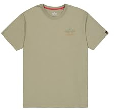 Alpha Industries Herren Tonal Logo Print T-Shirt (1er Pack)