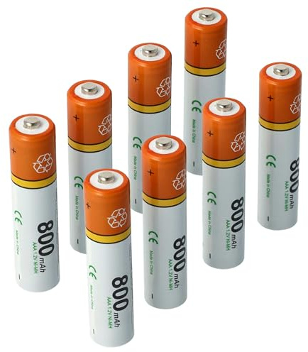 vhbw 8X AAA Micro Akku kompatibel mit Siemens Gigaset A155