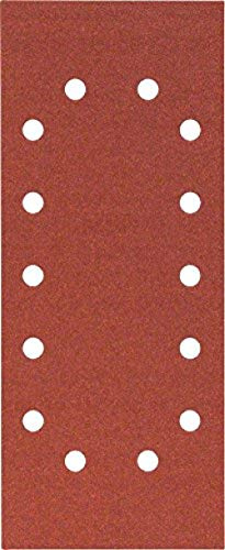 Bosch Professional Schleifblatt für Schwingschleifer Holz und Farbe Best for Wood and Paint (10 Stück, Körnung 120, C470), 2608605242