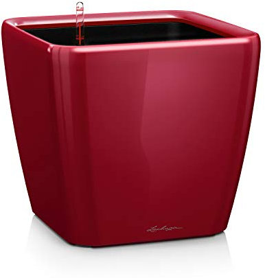 LECHUZA QUADRO Premium LS 43 scarlet rot hochglanz 16187