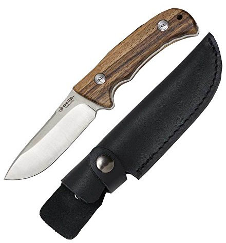 Haller Unisex – Erwachsene Outdoormesser Messer, braun, one Size