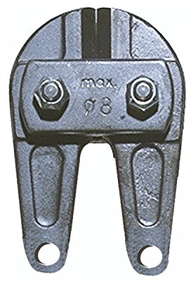 Ersatzkopf für STUBAI Bolzenschneider 470 mm | für die Metallbearbeitung, zum Schneiden von Baustahl, Bolzen, Drahtstiften, Stahlstangen