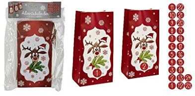 Michel Toys Adventskalender Didi mit 24 Tüten
