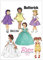 Butterick Schnittmuster 6336 OSZ Puppe Kleidung nähen Muster, 18