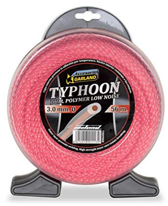 Garland 71024Y5630 - Dispensador nylon “typhoon” en espiral 56 M./3,0 mm. Ø para Desbrozadora
