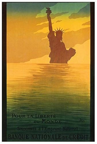 ArtPlaza Art Studio-Statue of Liberty, Dekorative Paneele, Holz, Mehrfarbig, 60 x 1.8 x 90 cm