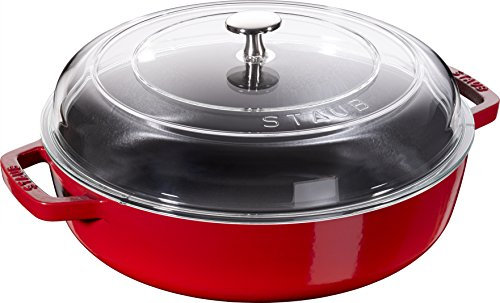 Staub 40501-063-0 Sauteuse en Fonte Cerise 26 cm