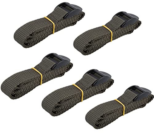 5st Wildkamera Befestigungsgurt Montagegurt,Trail Camera Mounting Straps,Nylon Fiber Straps,1.45cm Gurt Dunkelolivgrün