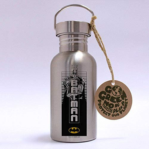 GB Eye - DC COMICS Gourde Métal 500ml Batman