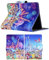 Kids Children Popular Gift Stand up Case Cover Compatible with Apple iPad Models (iPad 9.7 5th generation 2017, Disney Family Castle)